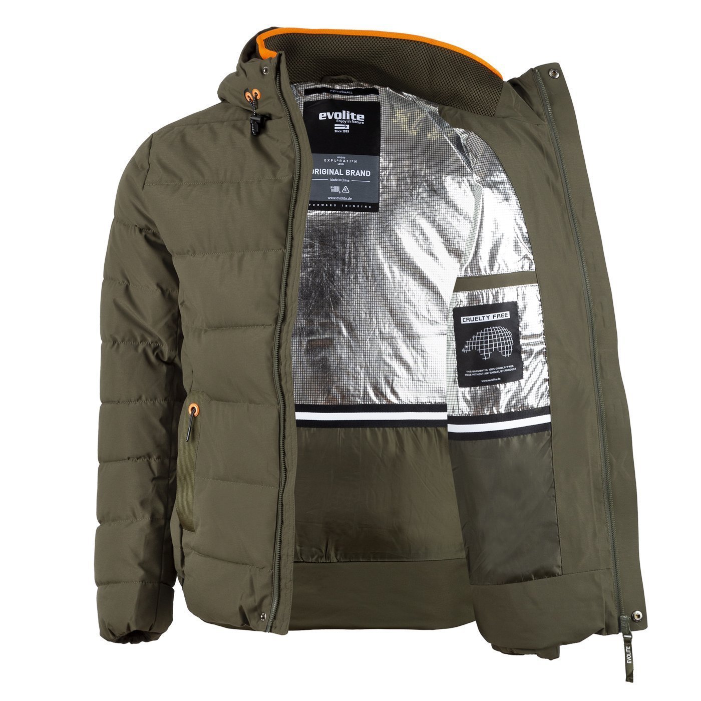 Evolite Men’s Vertex Jacket - Khaki XL