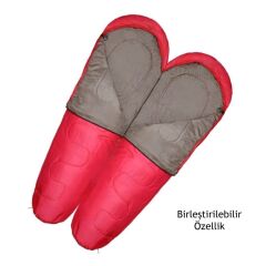 Evolite Alfa Pro Sleeping Bag 0°C - Red Left