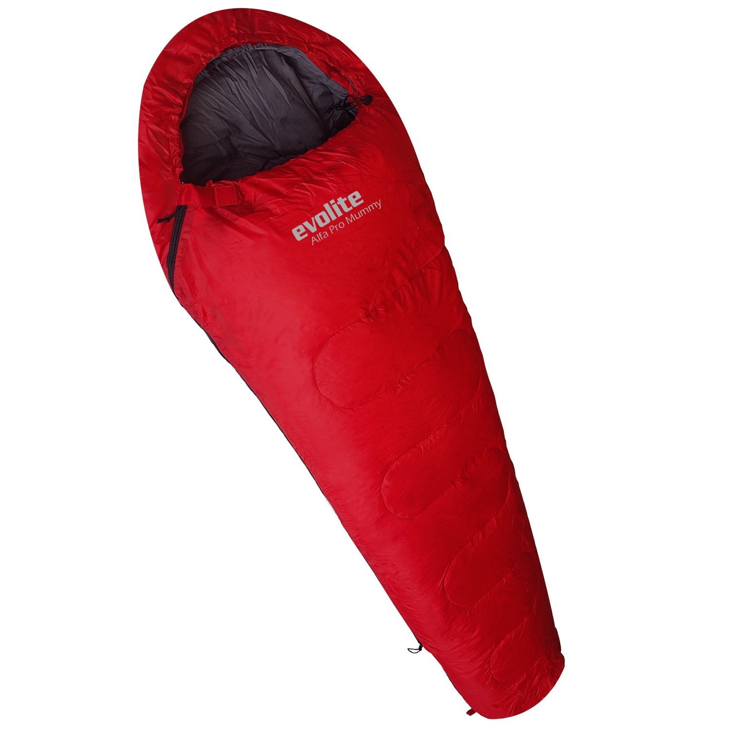 Evolite Alfa Pro Sleeping Bag 0°C - Red Left