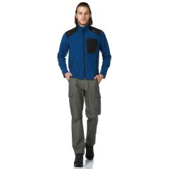 Evolite Unisex Icon Fleece Jacket - Blue L