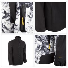 Evolite Blizzard 3in1 Jacket – Black/White XL