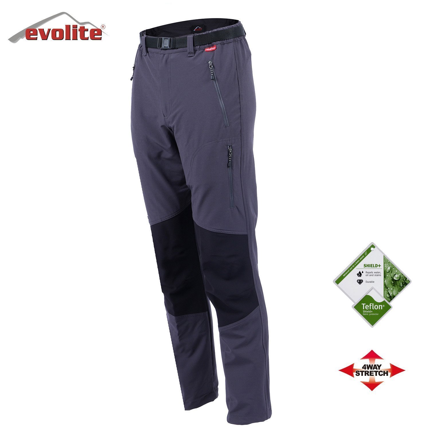 Evolite Men’s Point Pants - Anthracite Gri - XXXL