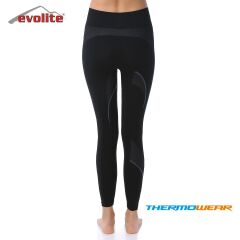Evolite Women’s Thermowear Bottom Baselayer - Black/Grey S-M